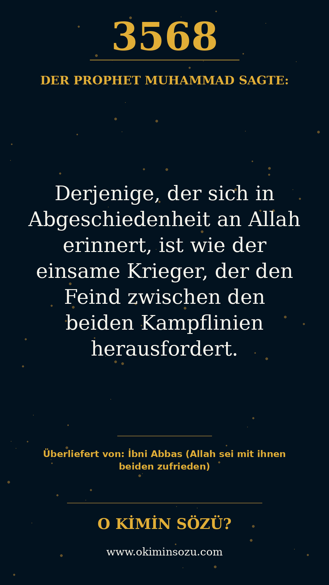 hadith 3568