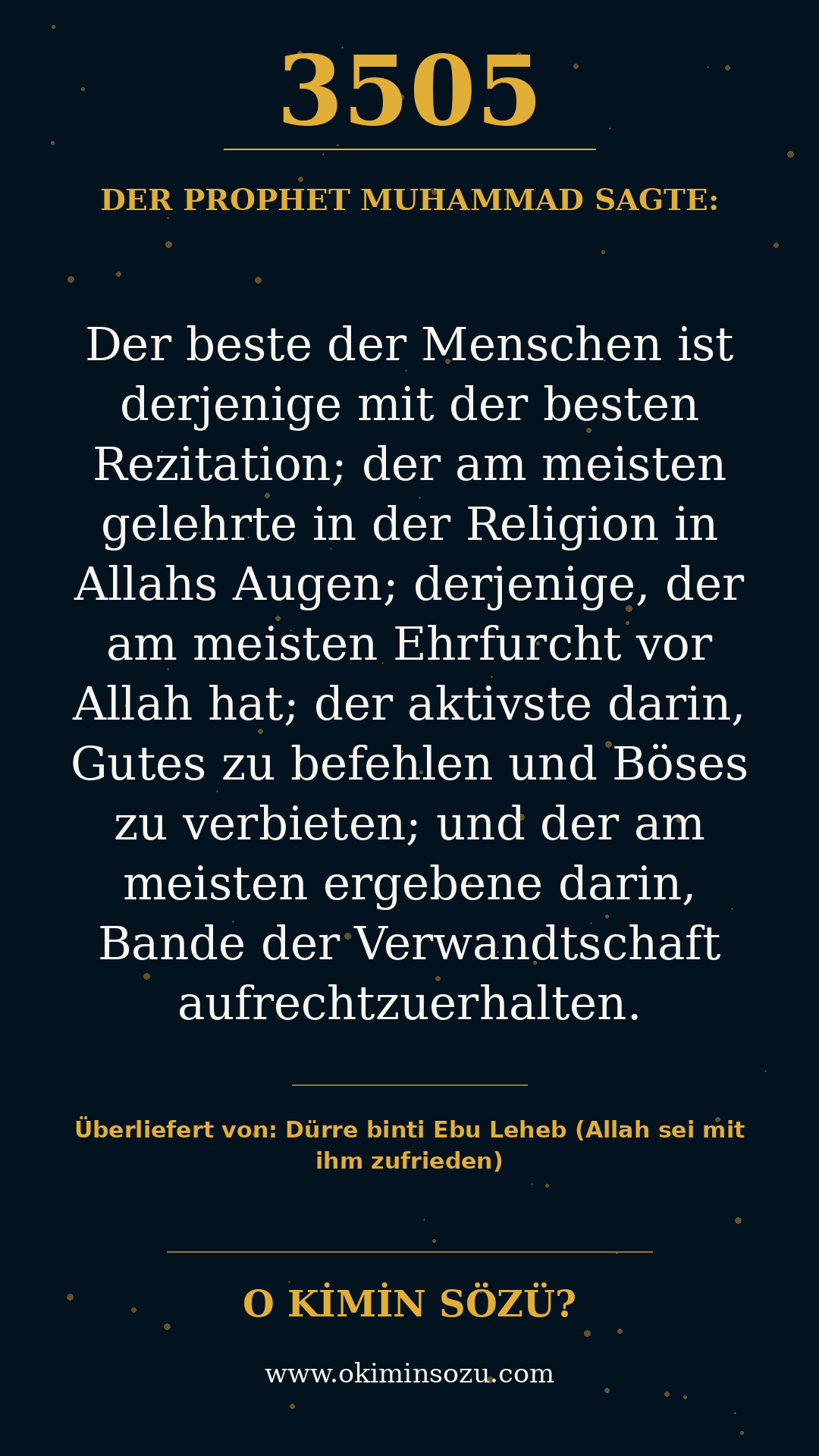 hadith 3505