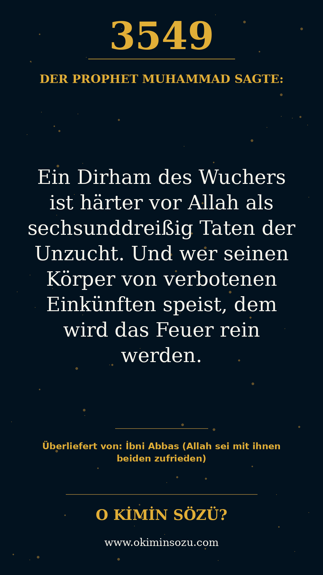 hadith 3549