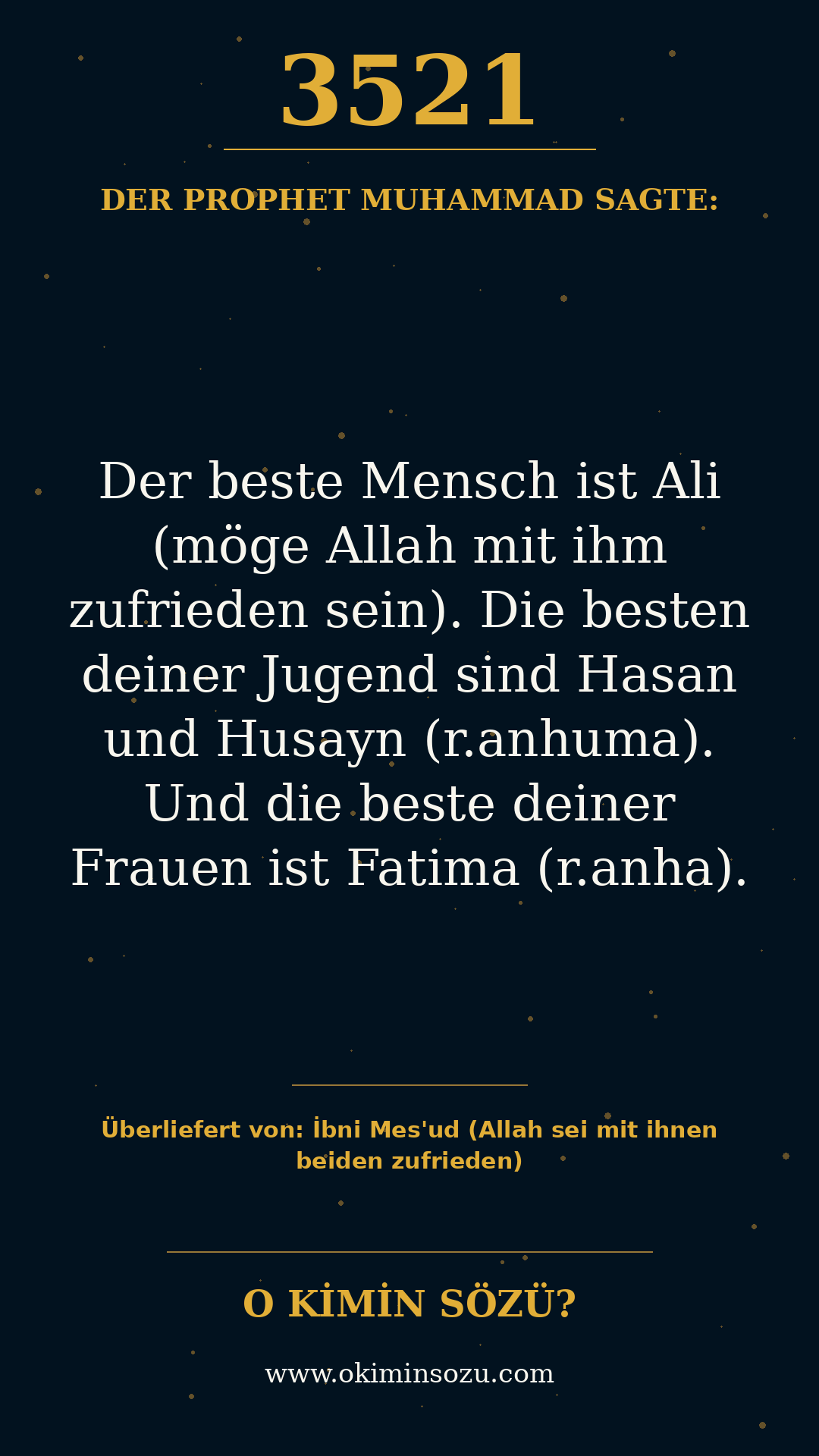 hadith 3521
