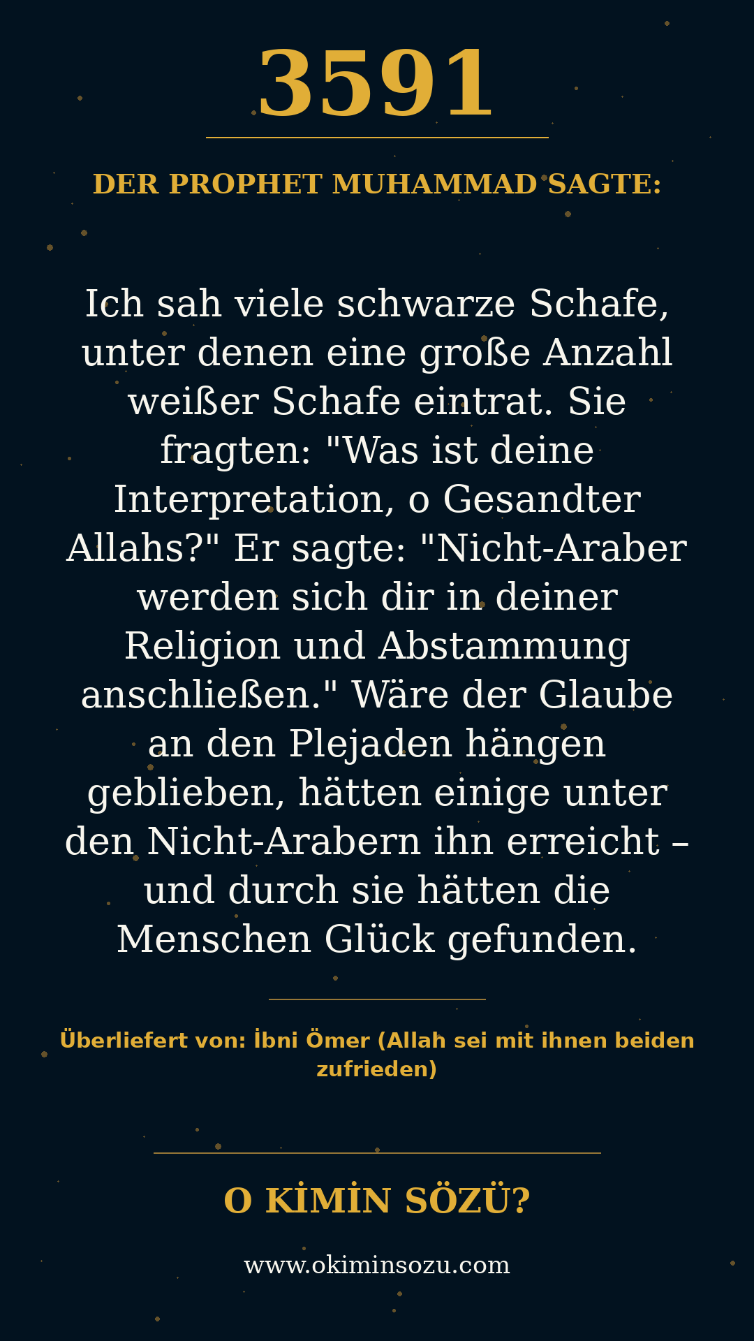 hadith 3591