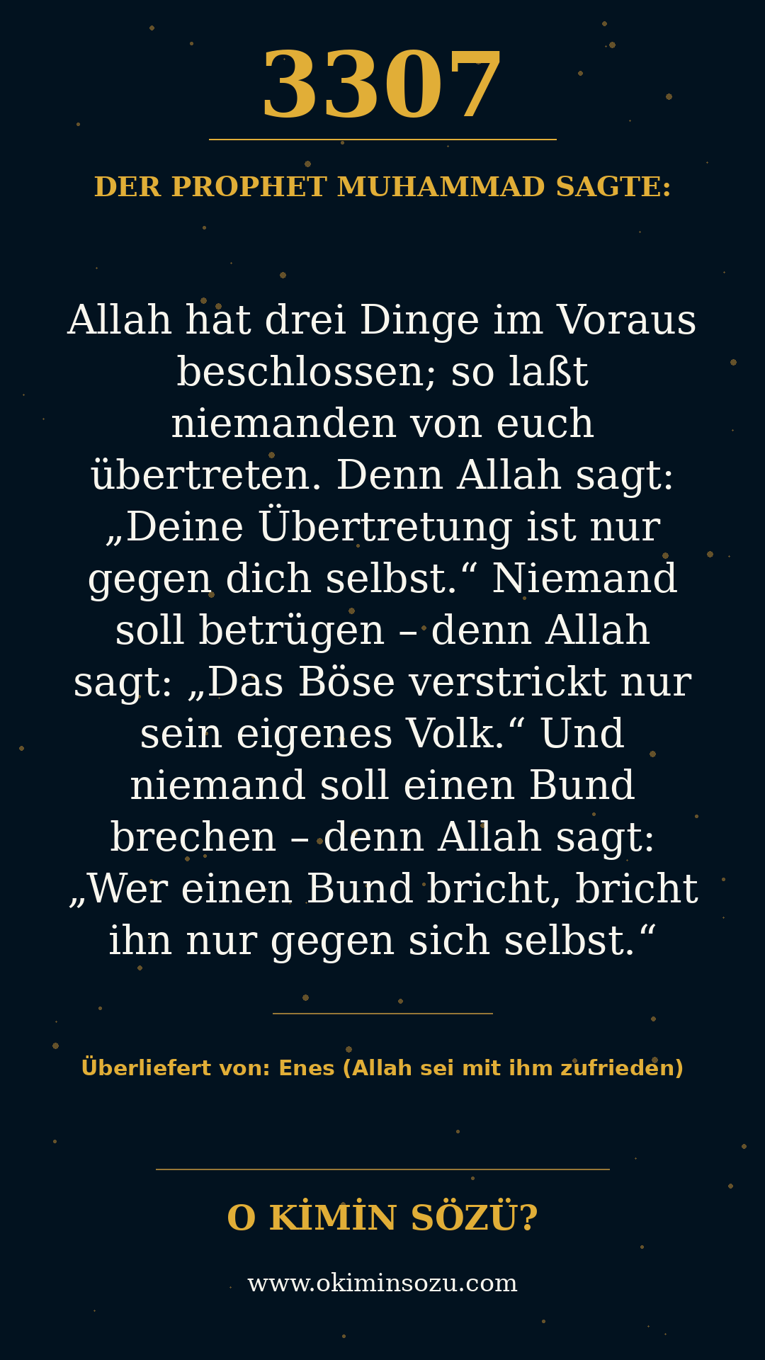 hadith 3307