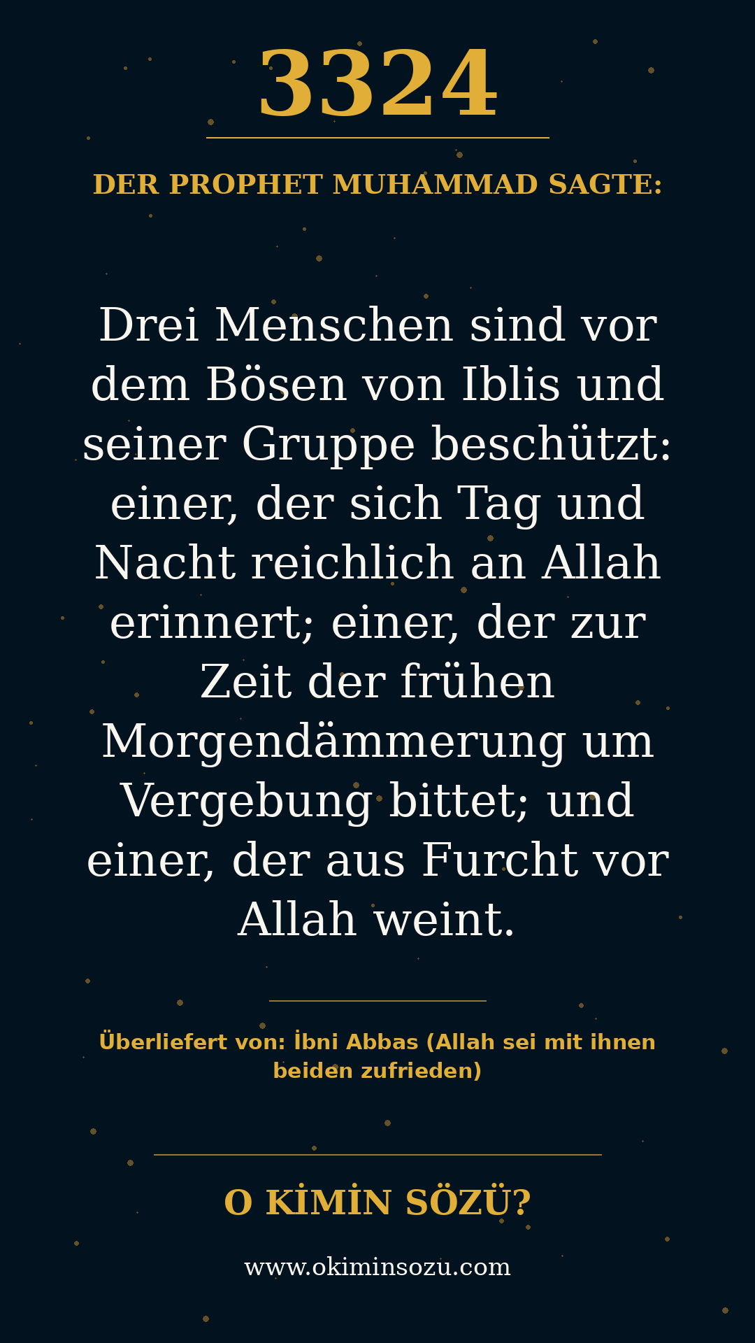 hadith 3324