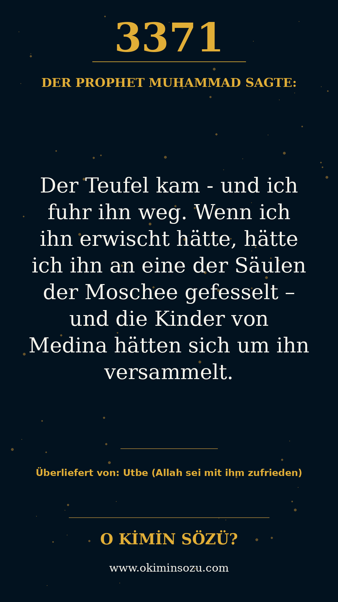 hadith 3371