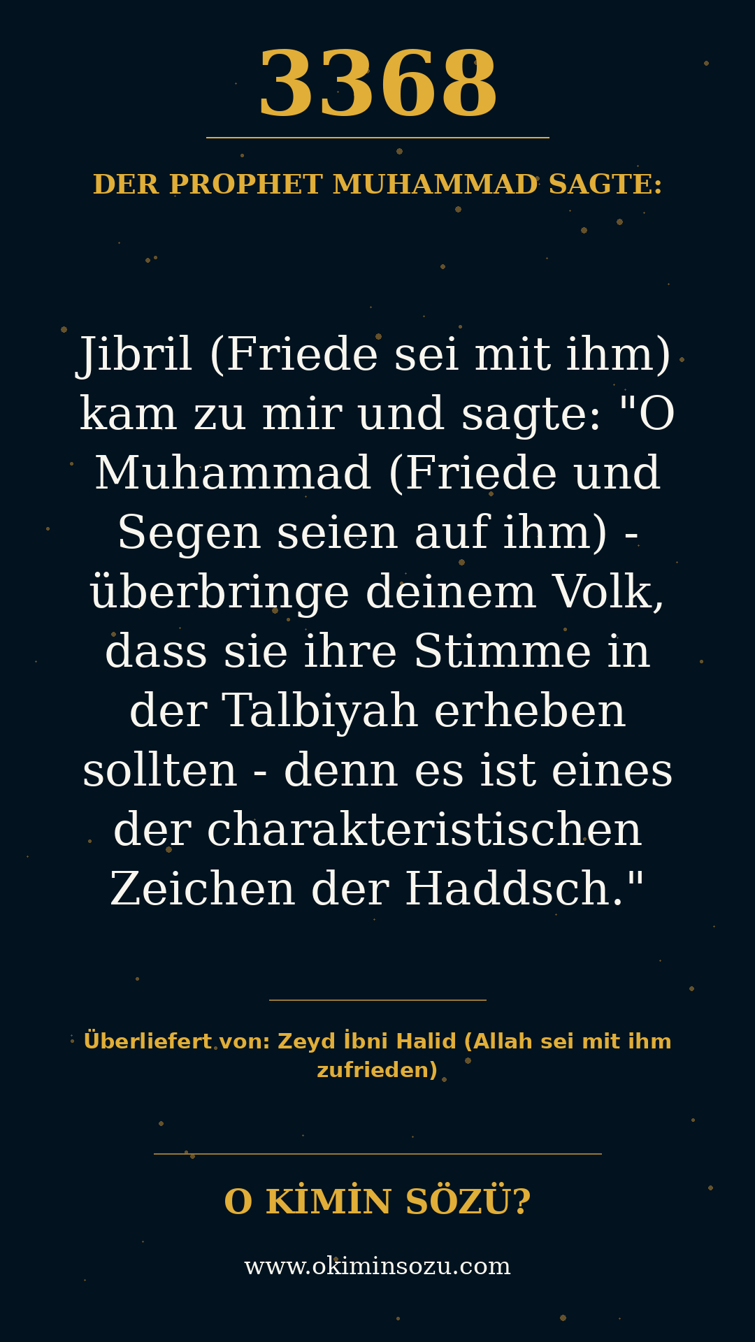 hadith 3368