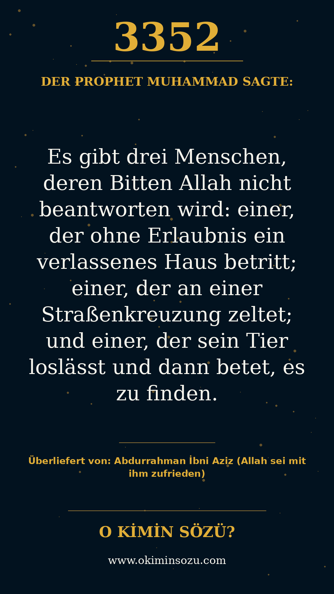 hadith 3352