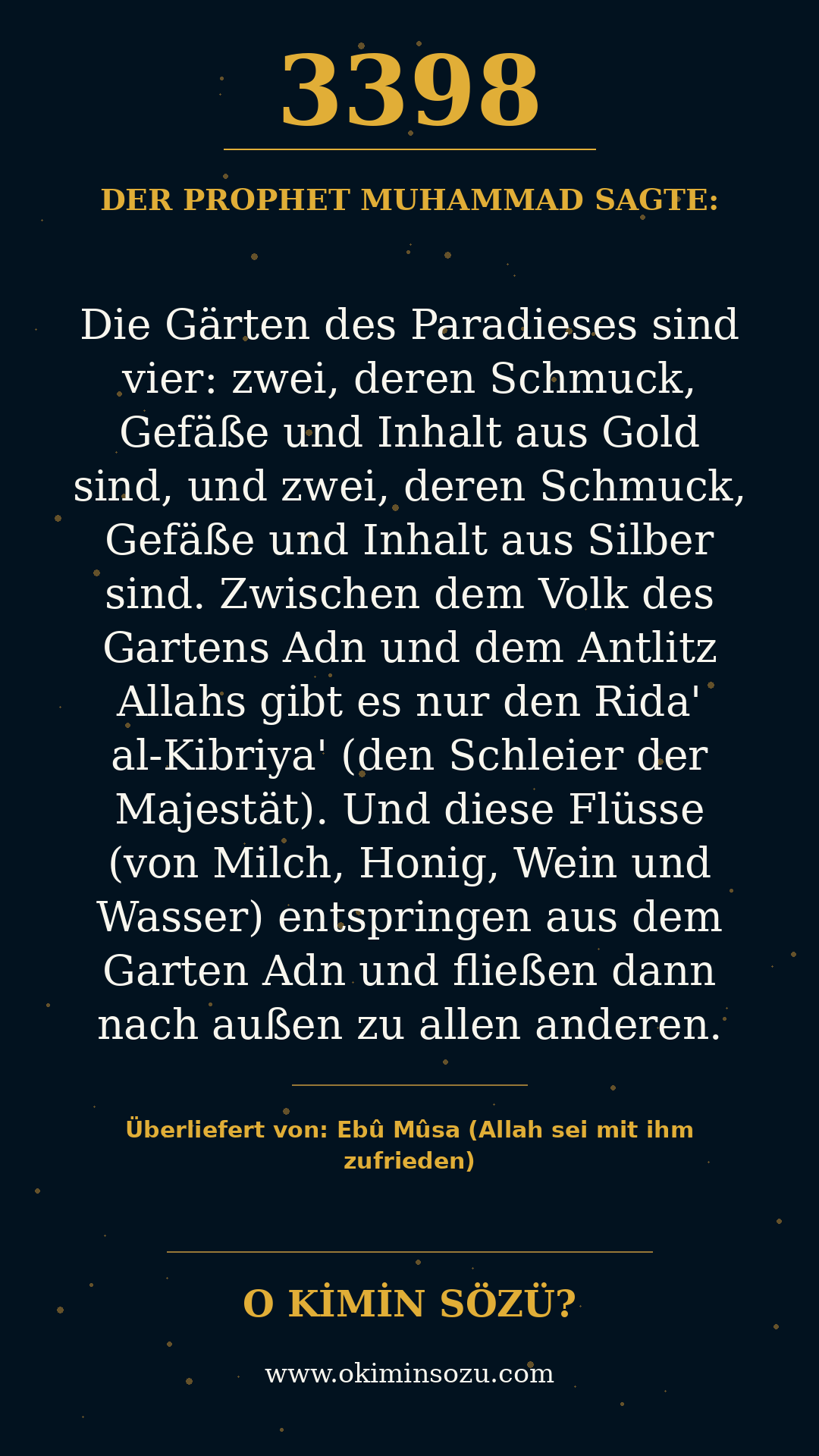 hadith 3398