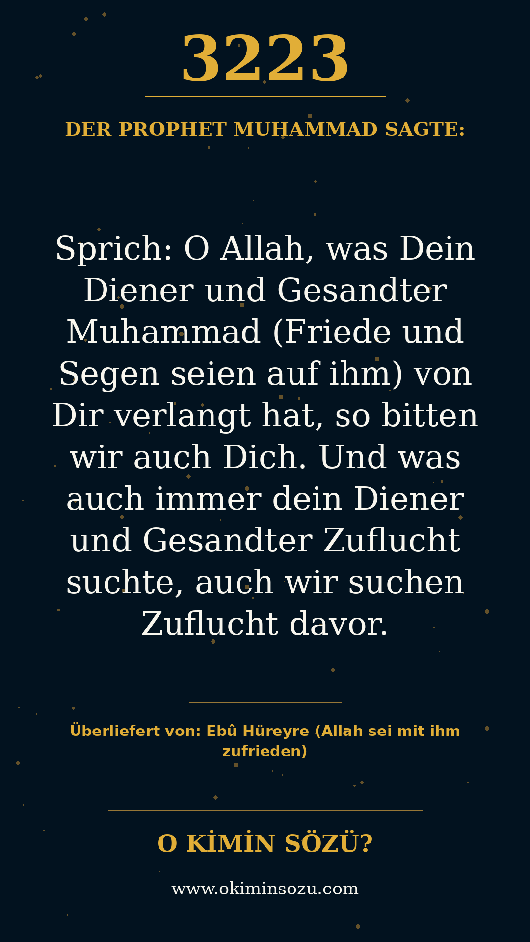 hadith 3223