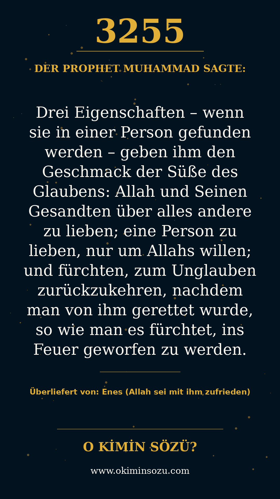 hadith 3255