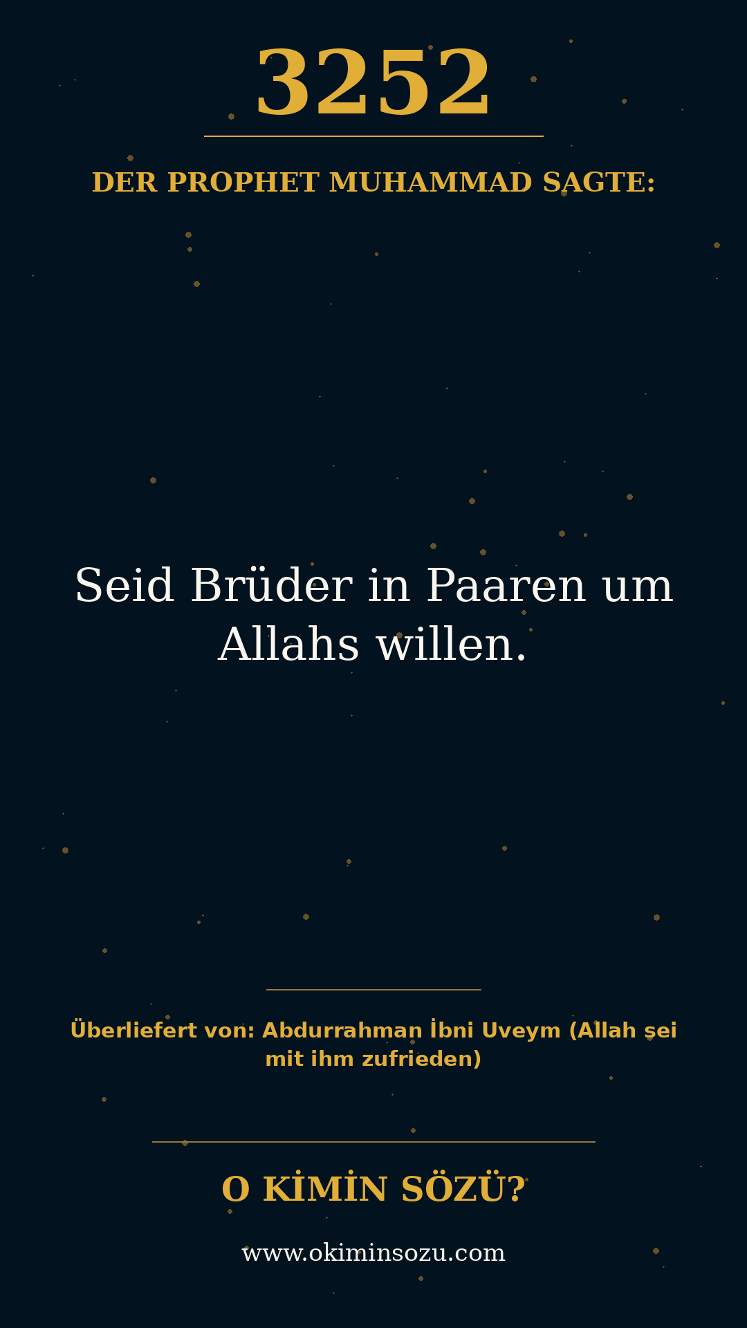hadith 3252