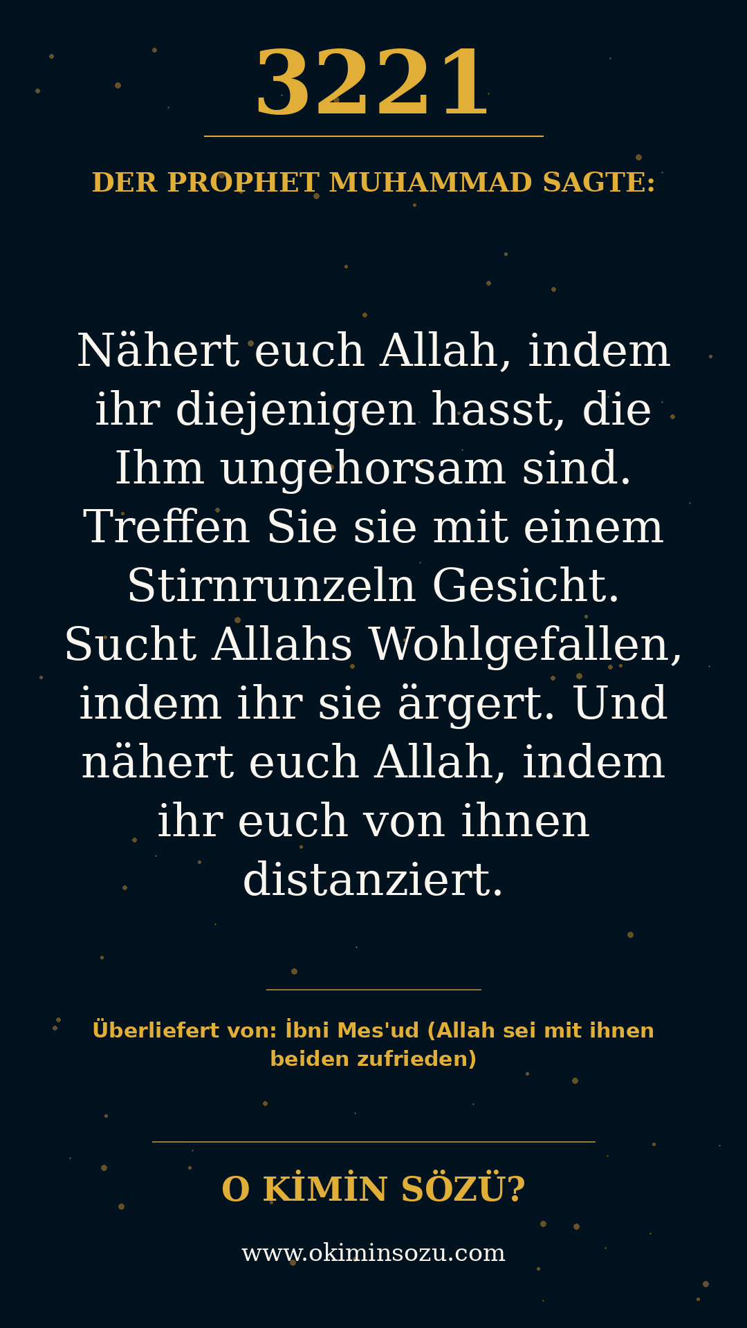 hadith 3221