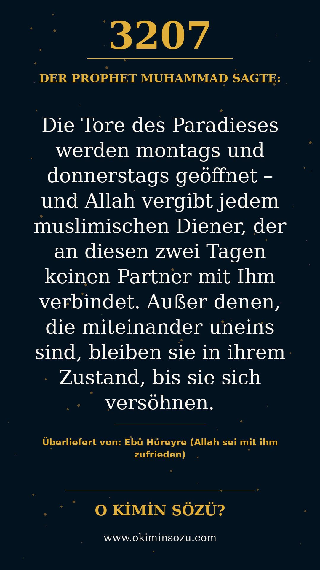 hadith 3207