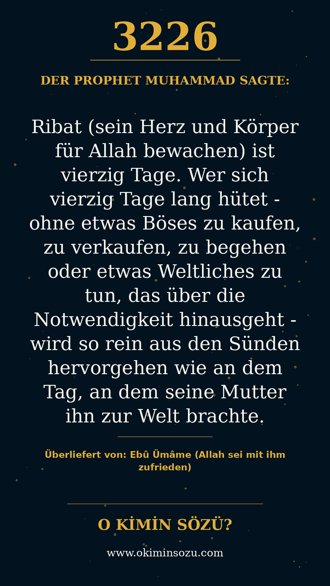 hadith 3226