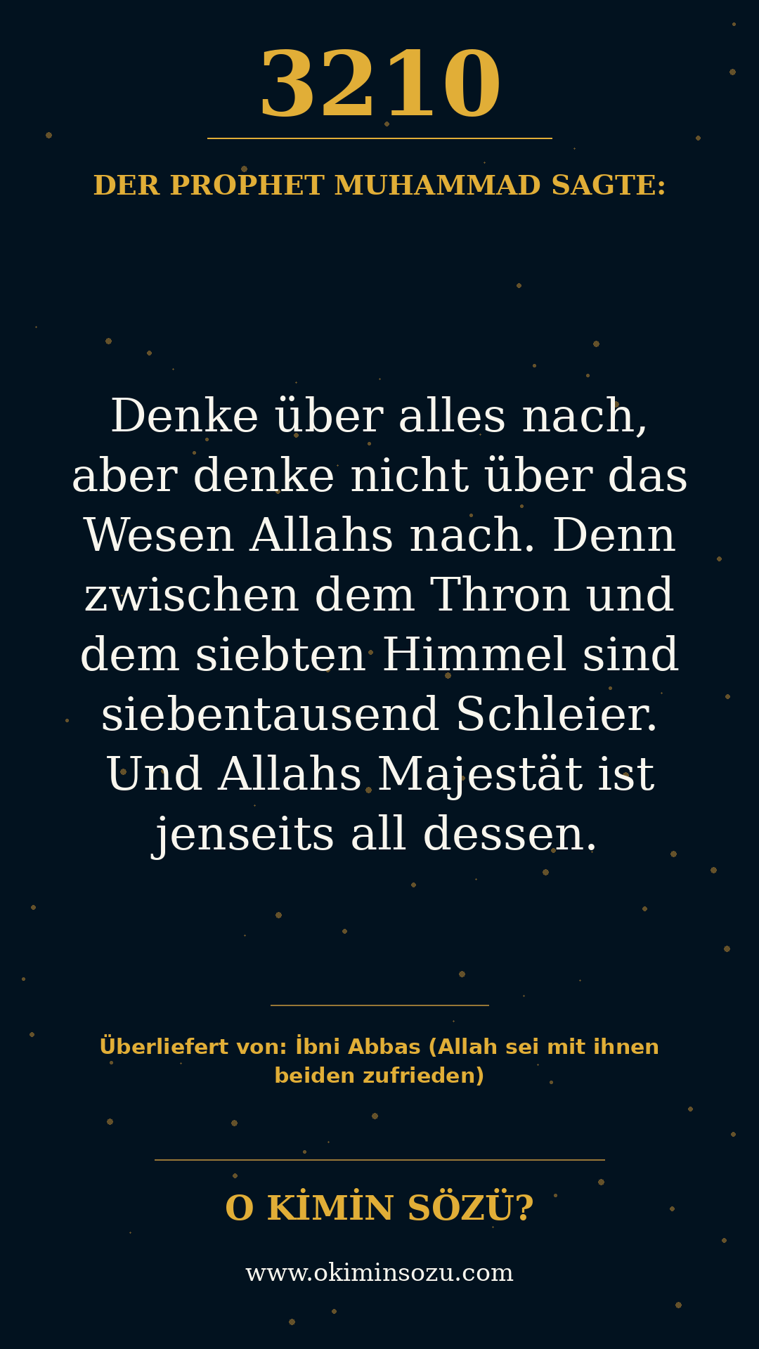 hadith 3210