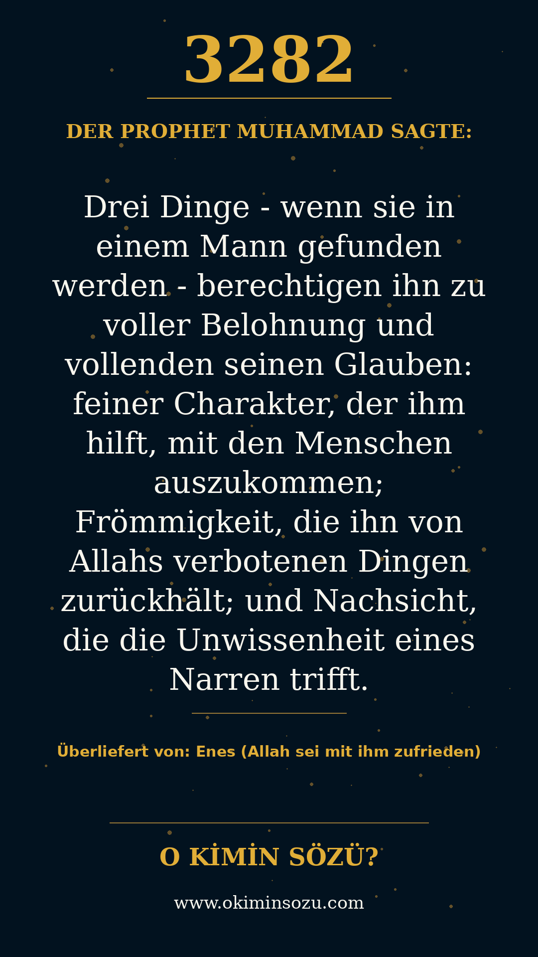 hadith 3282