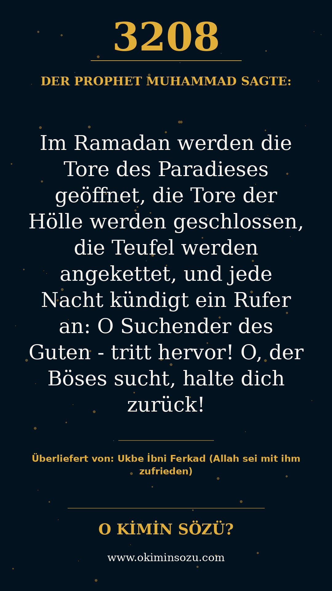 hadith 3208