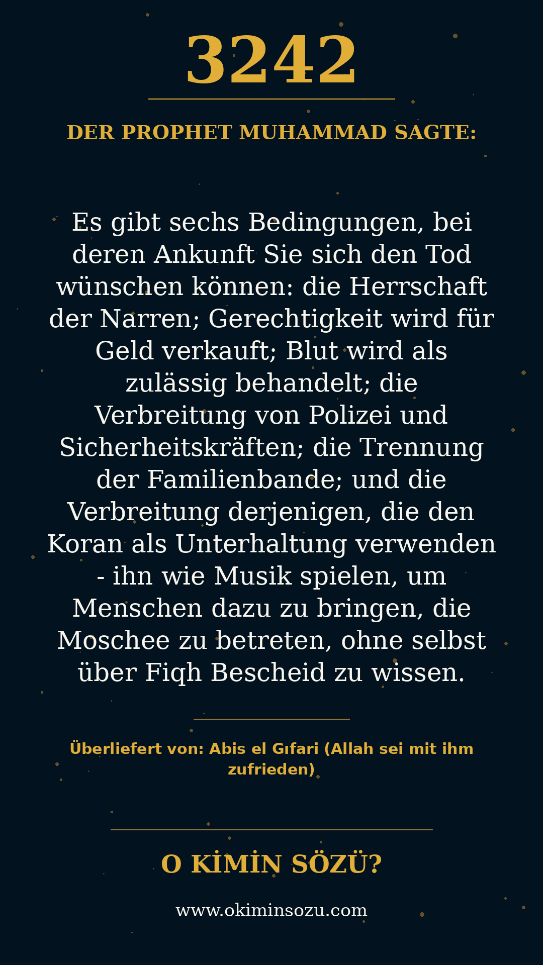 hadith 3242