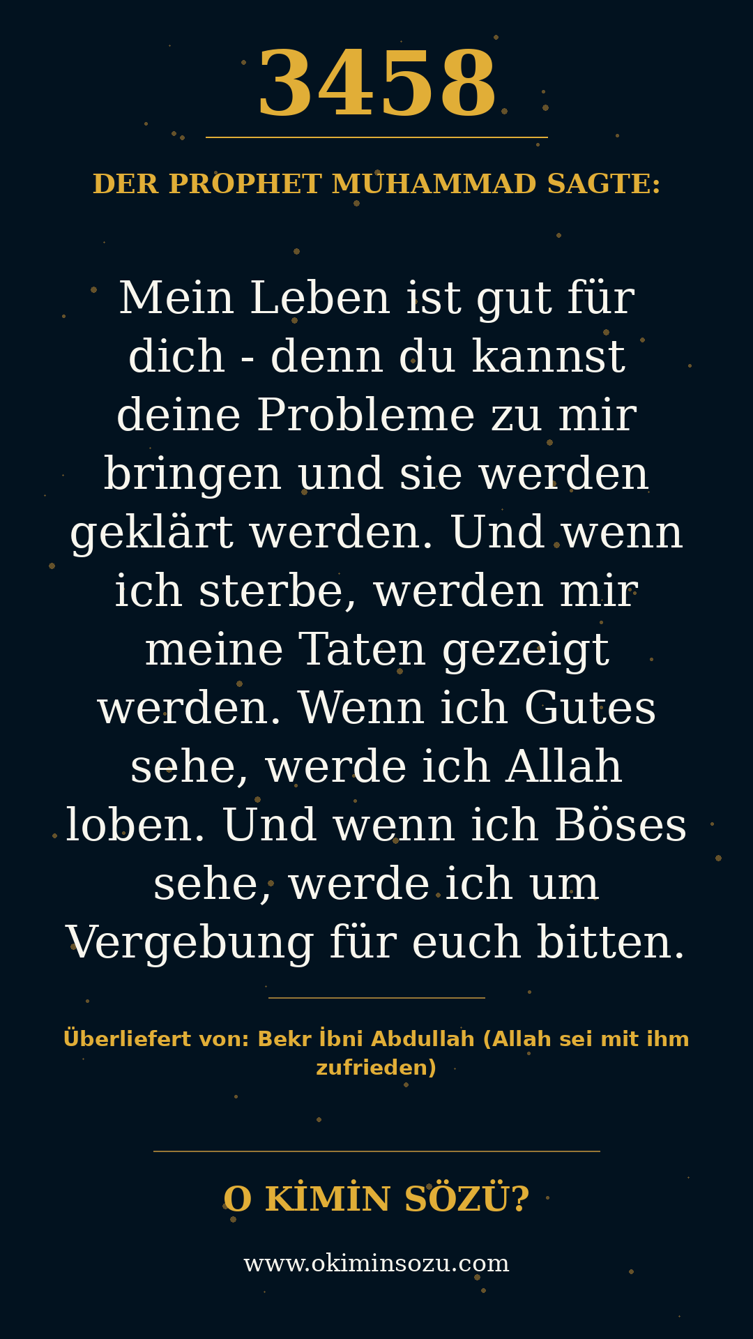 hadith 3458