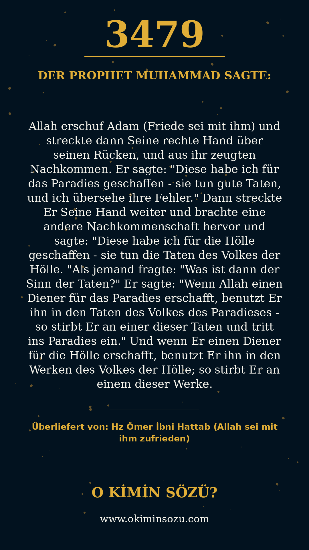 hadith 3479