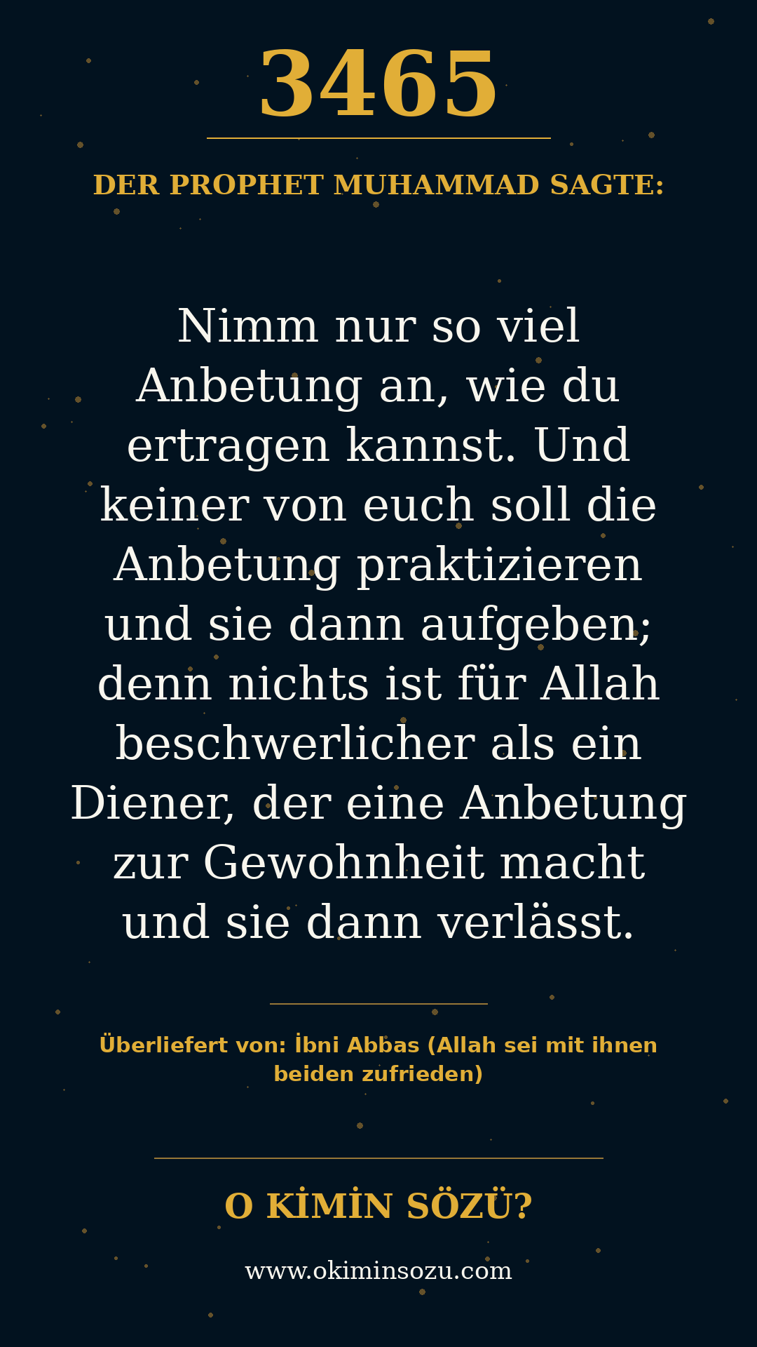 hadith 3465