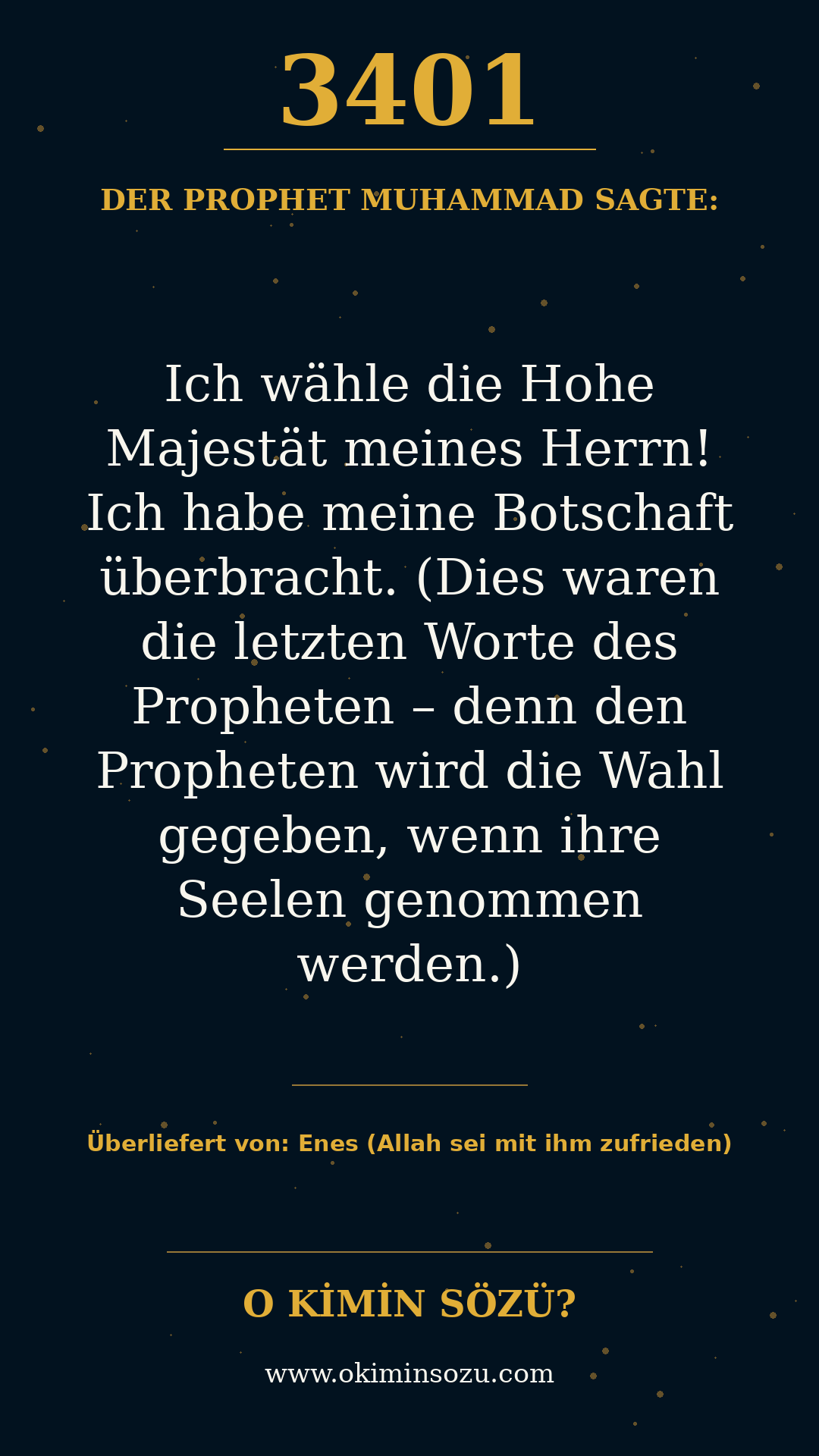 hadith 3401