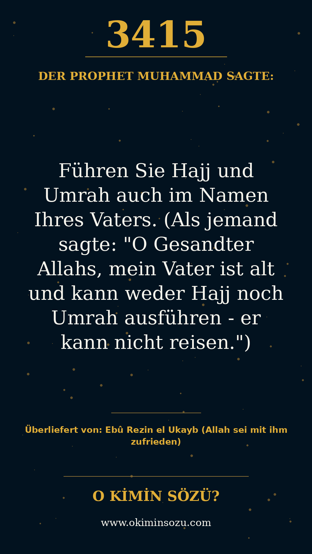 hadith 3415