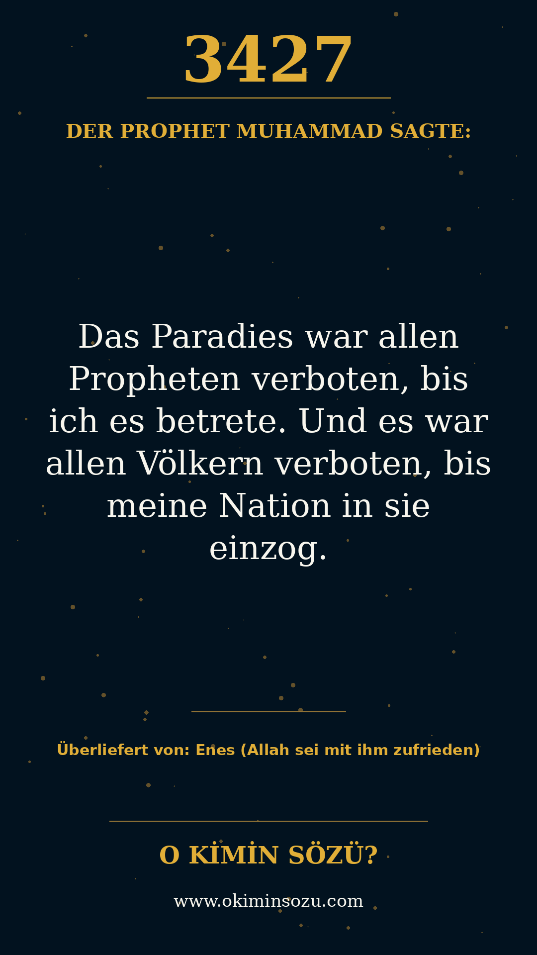hadith 3427