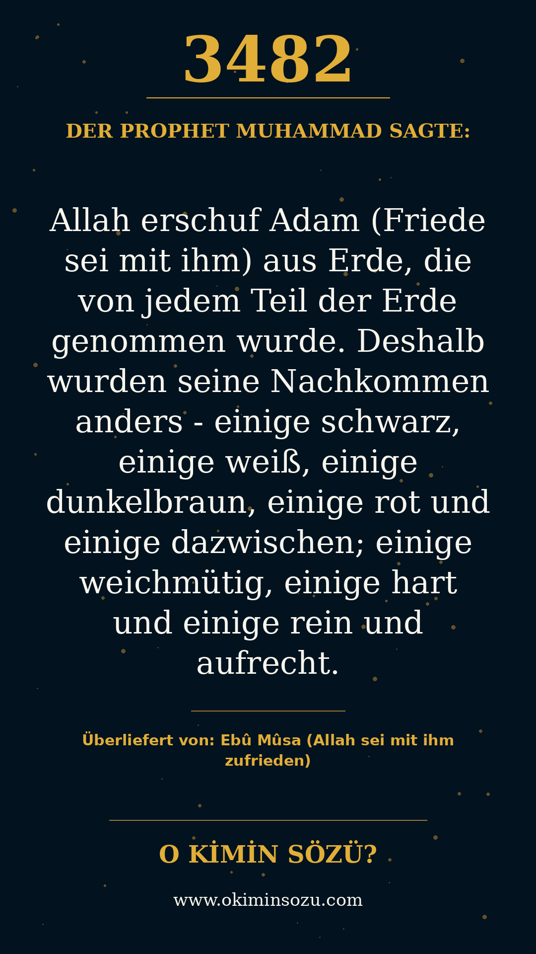 hadith 3482