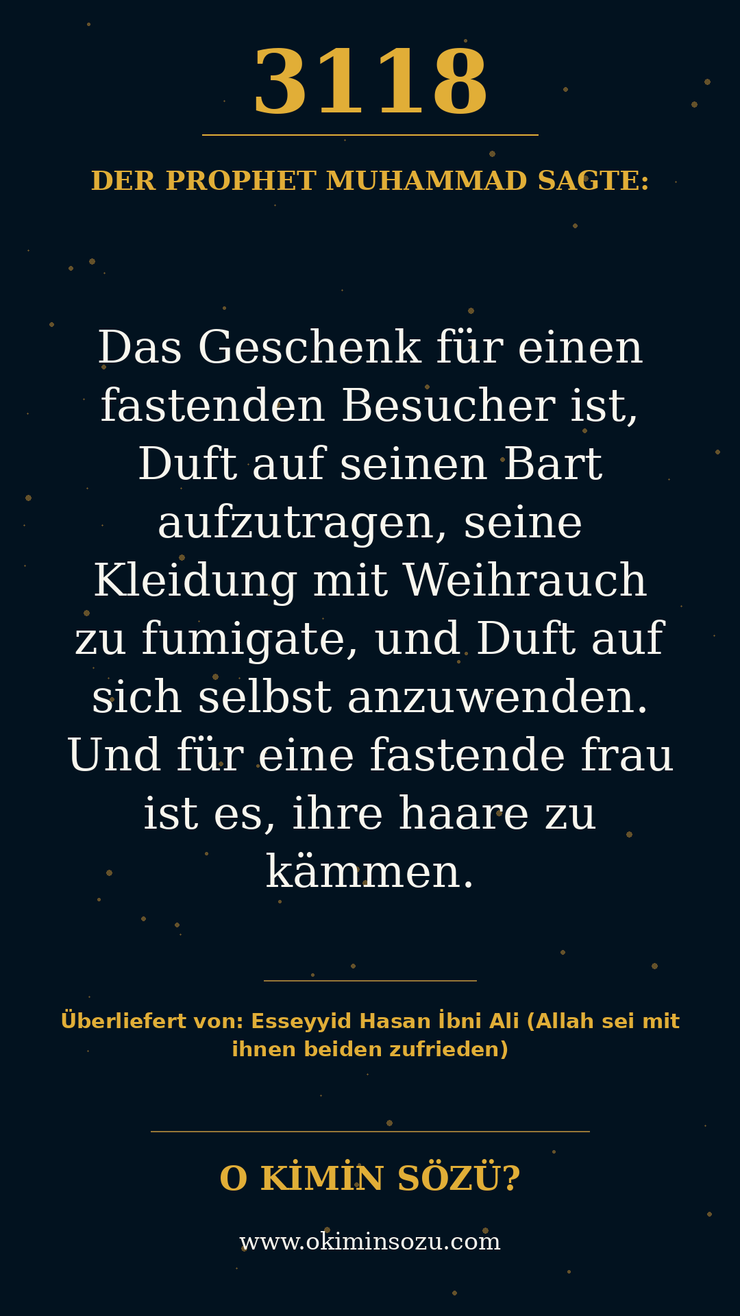 hadith 3118