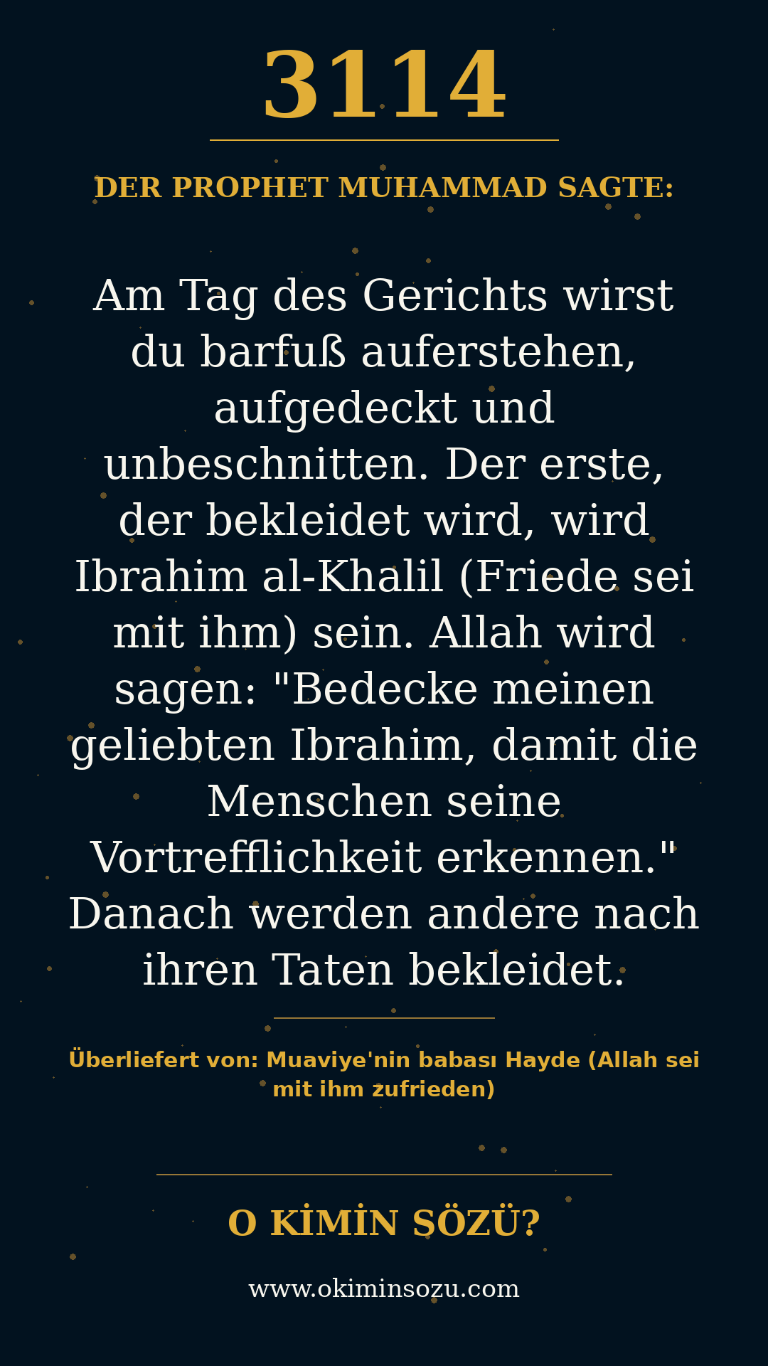 hadith 3114