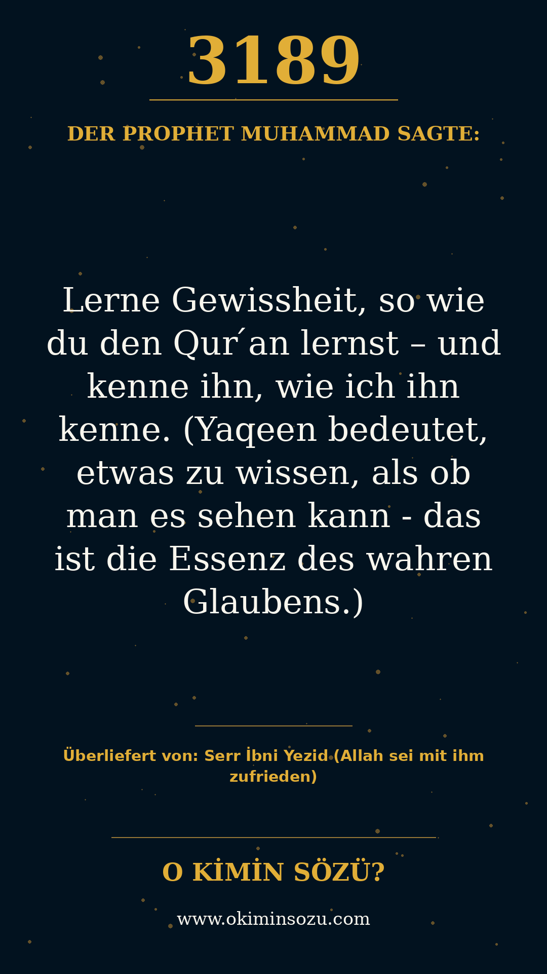 hadith 3189