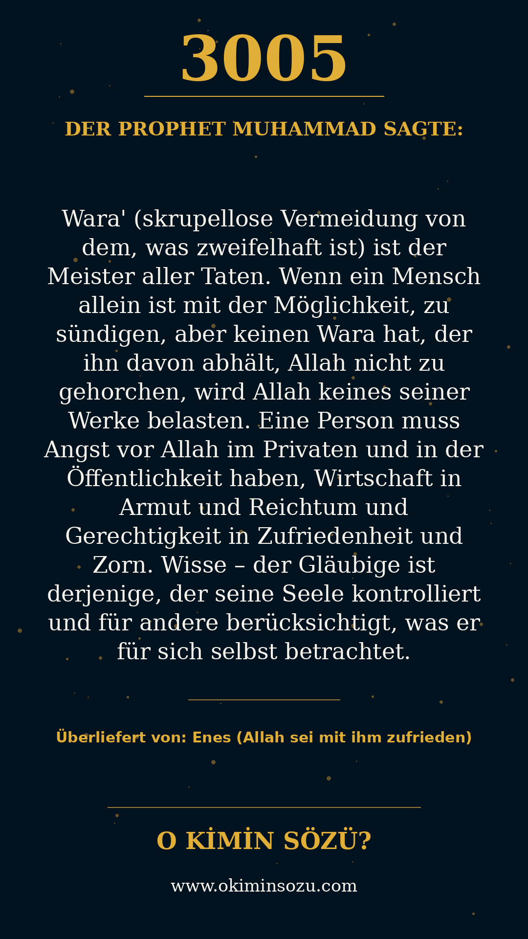 hadith 3005