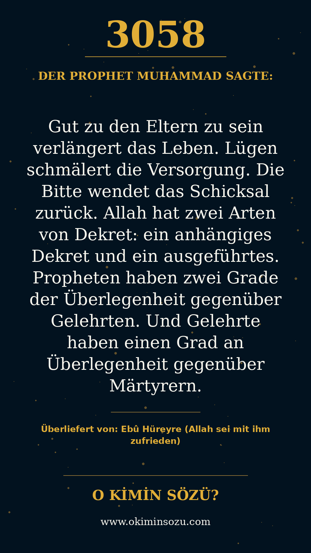hadith 3058