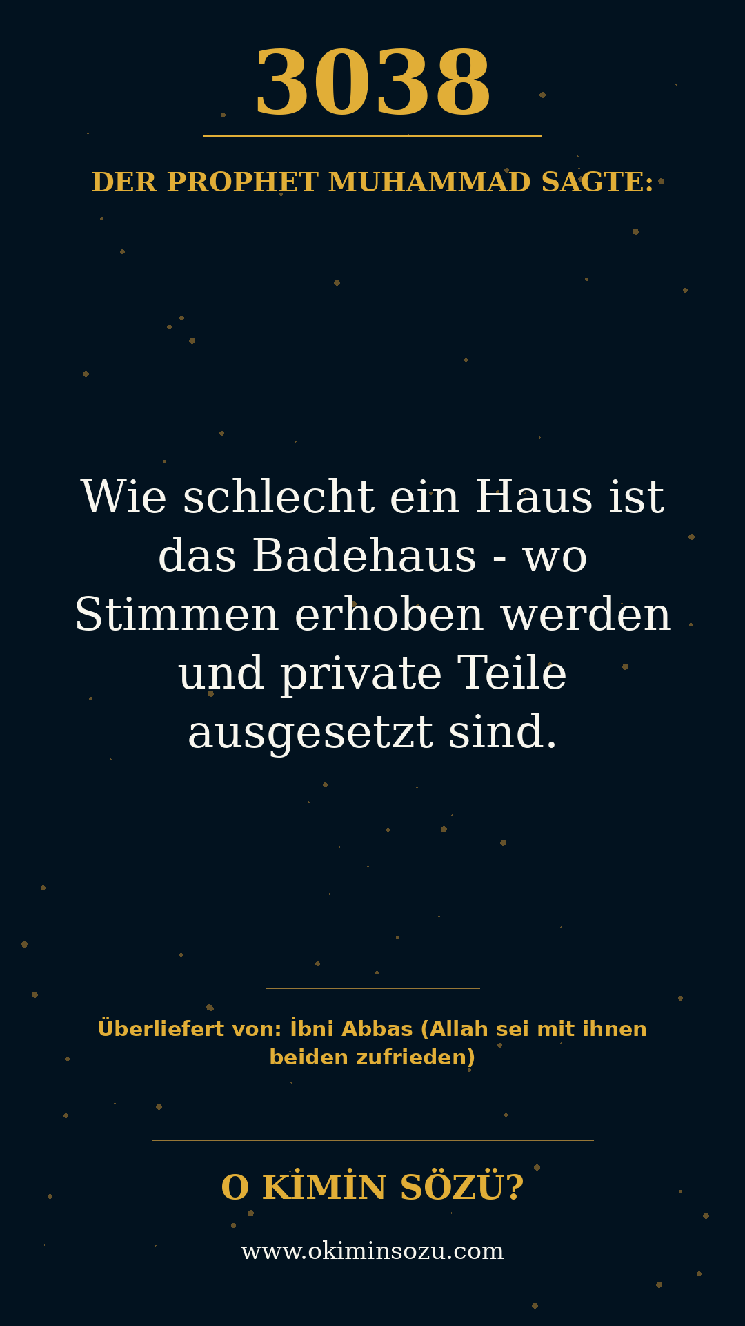 hadith 3038