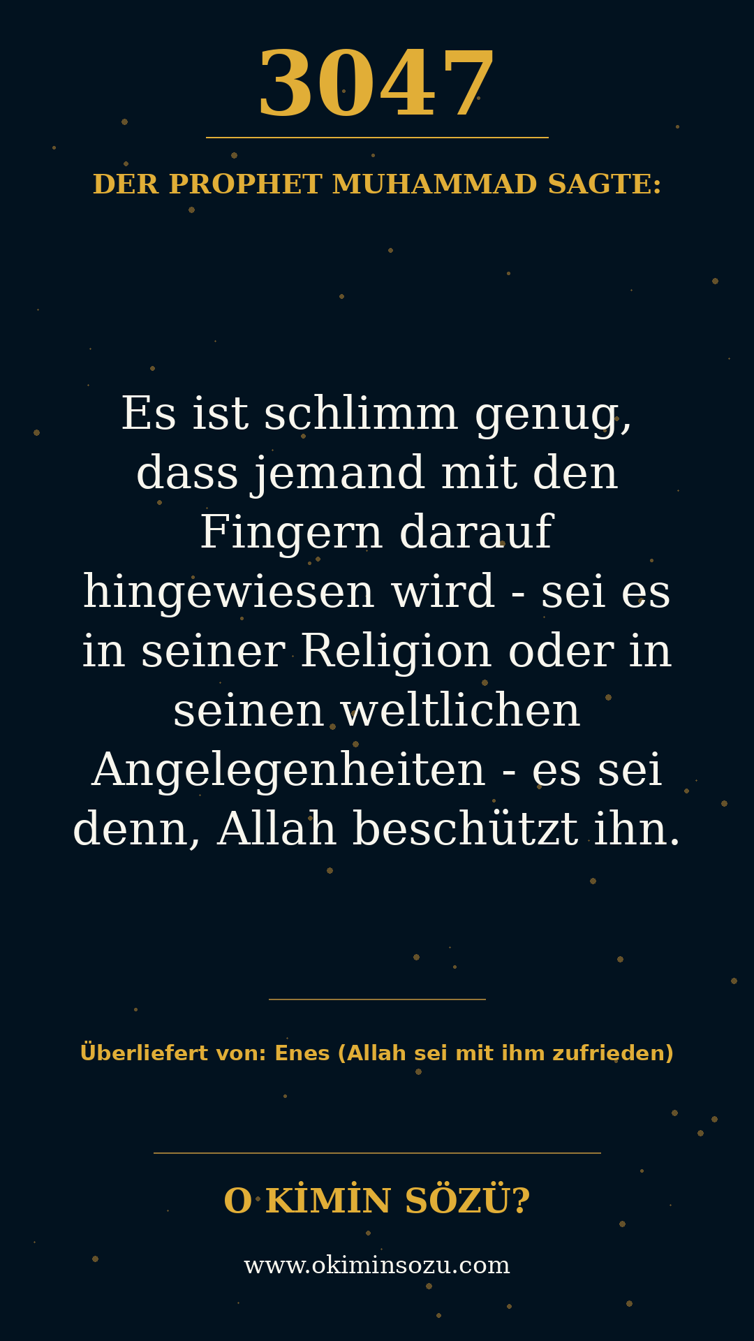 hadith 3047