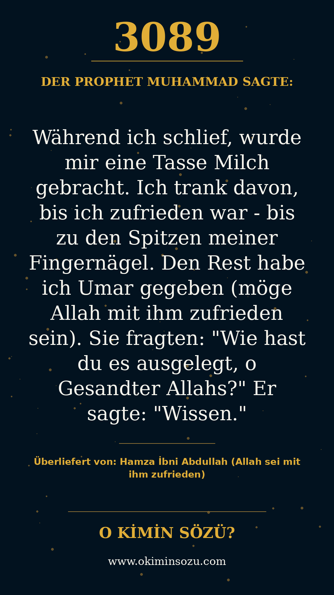 hadith 3089