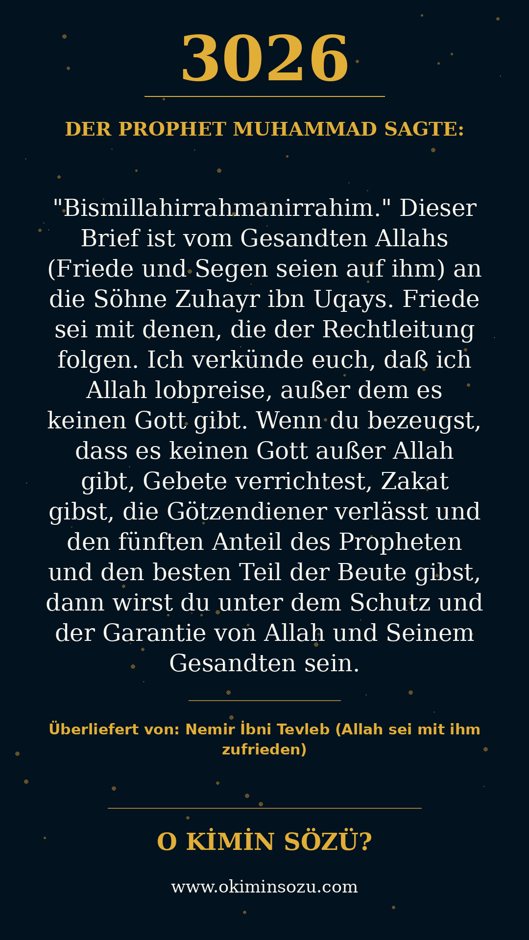 hadith 3026