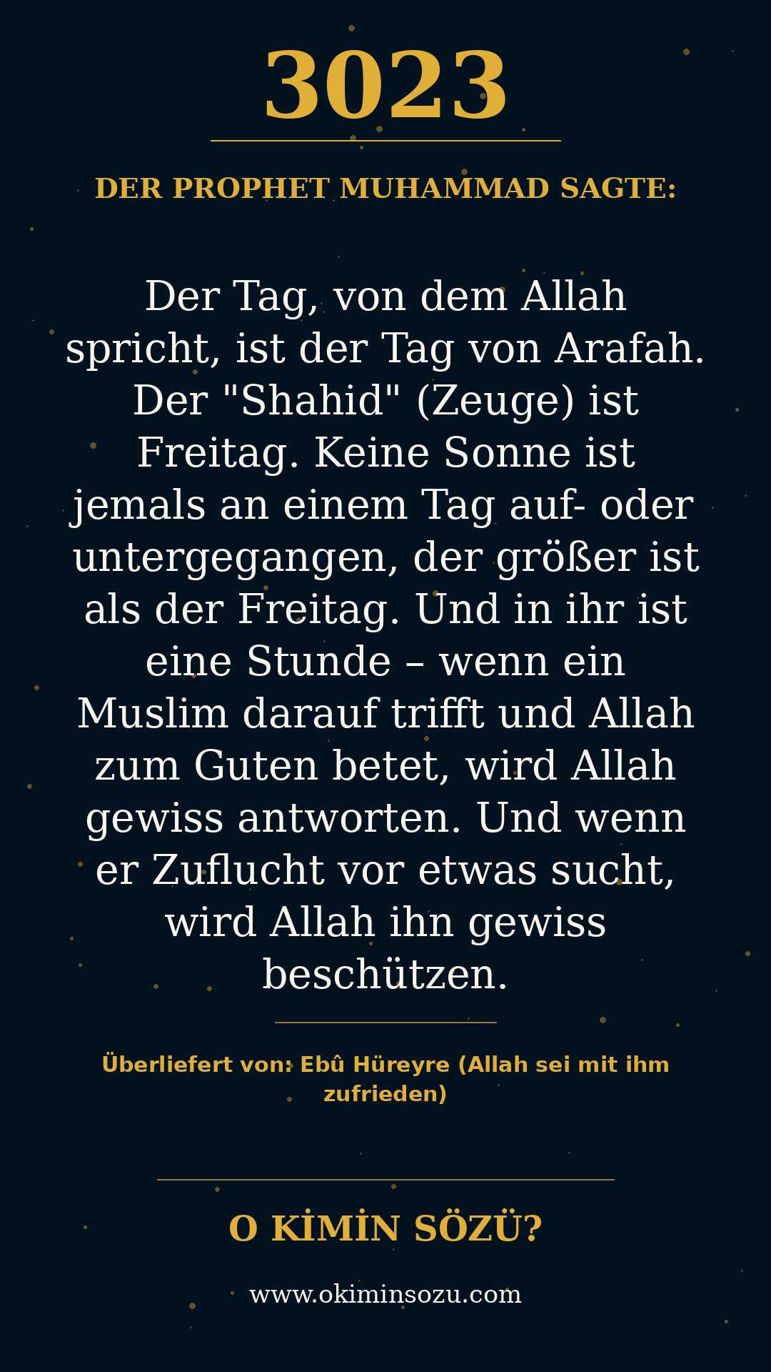 hadith 3023