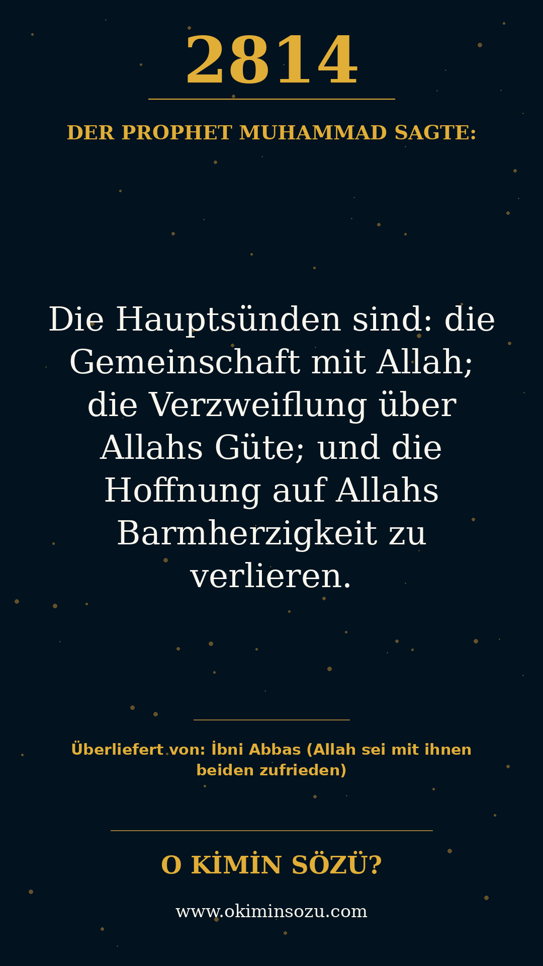 hadith 2814