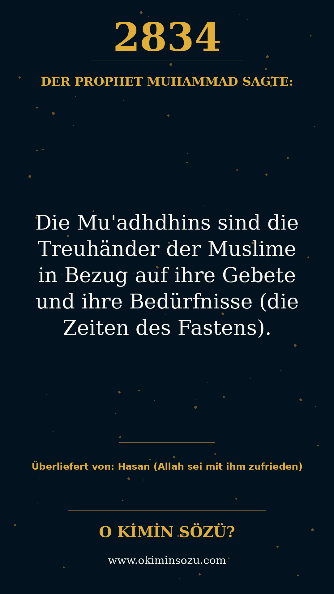hadith 2834