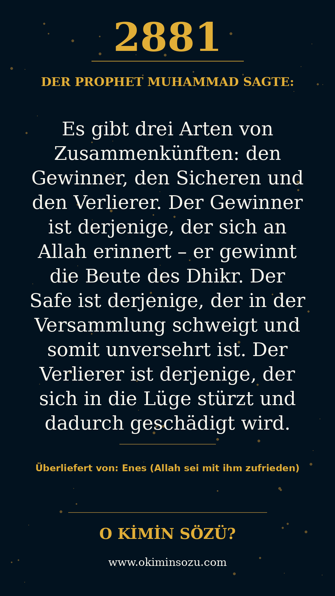 hadith 2881