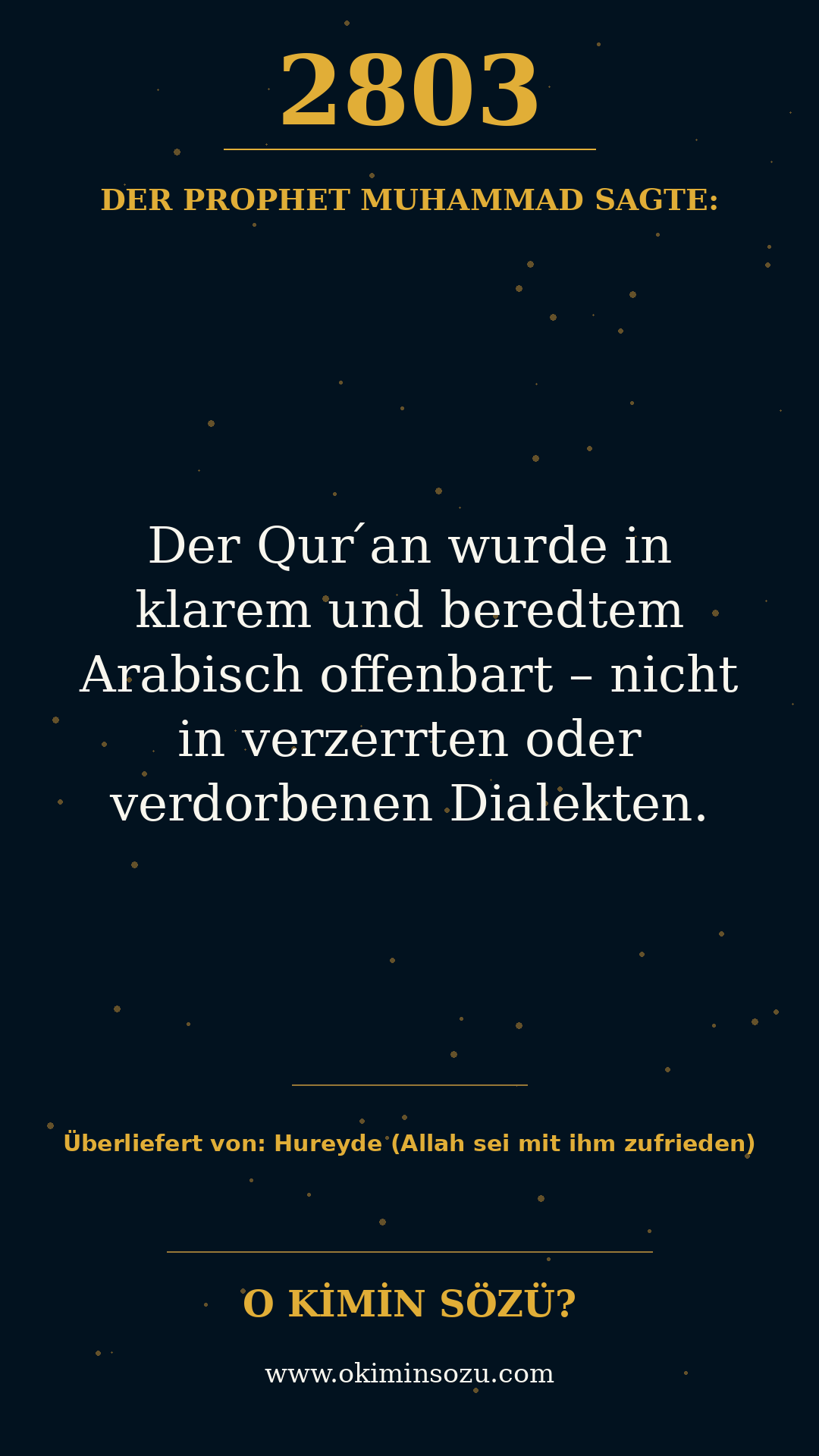 hadith 2803