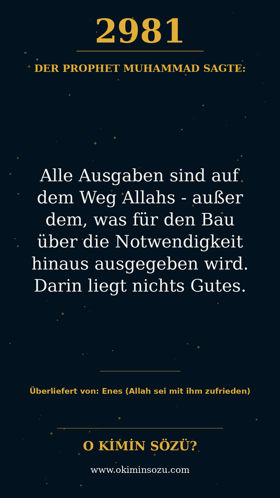 hadith 2981