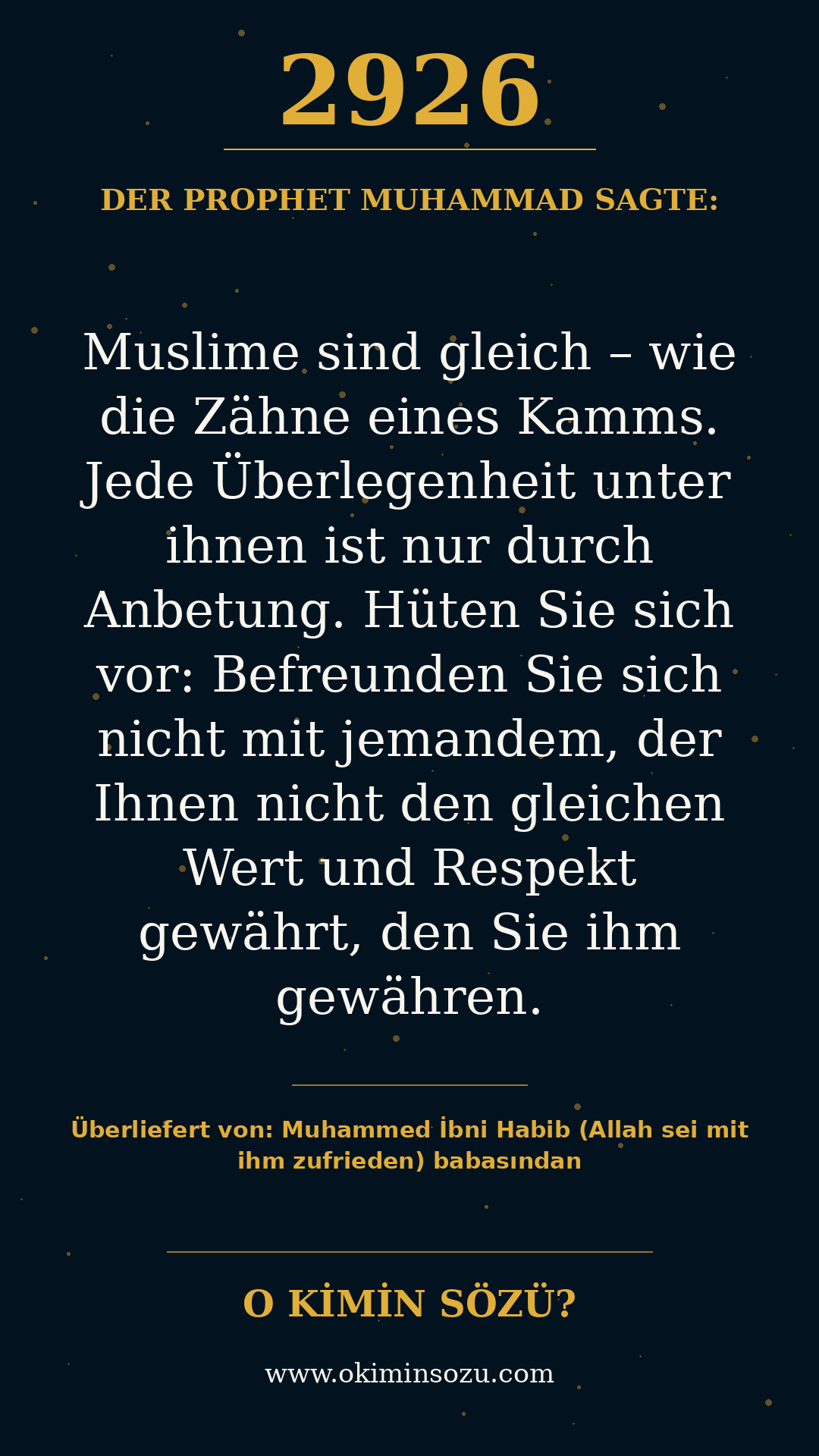 hadith 2926