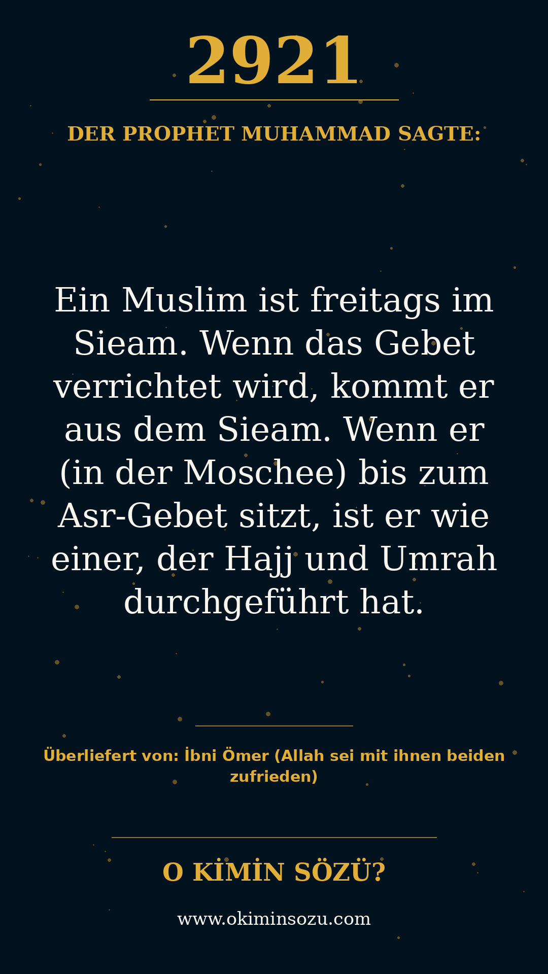 hadith 2921