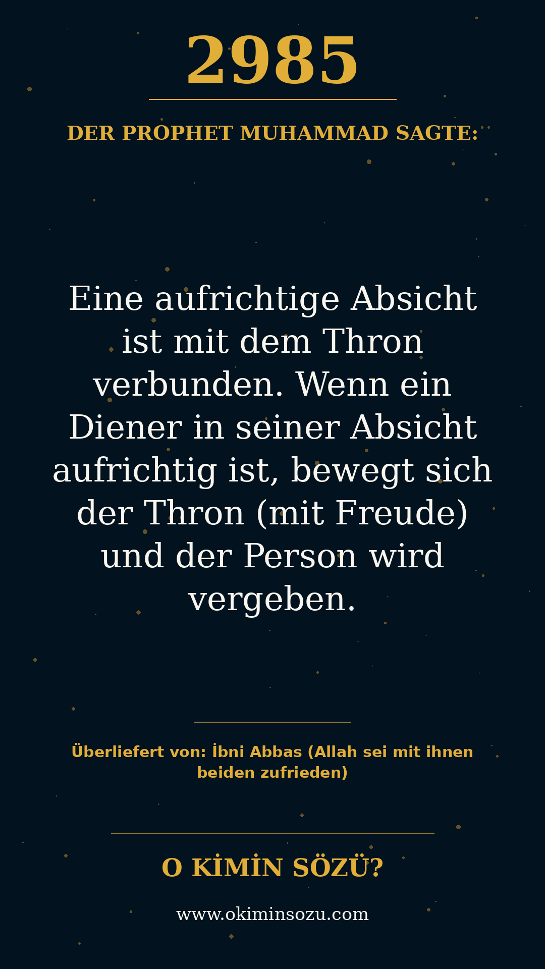hadith 2985