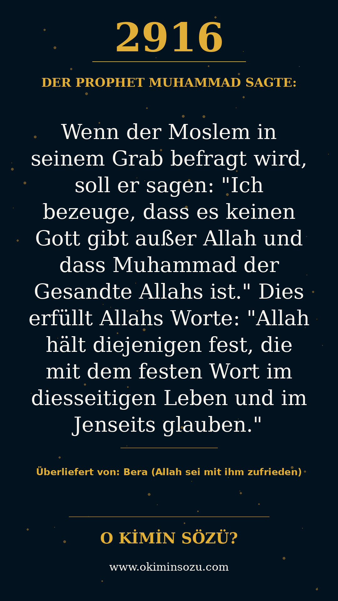 hadith 2916