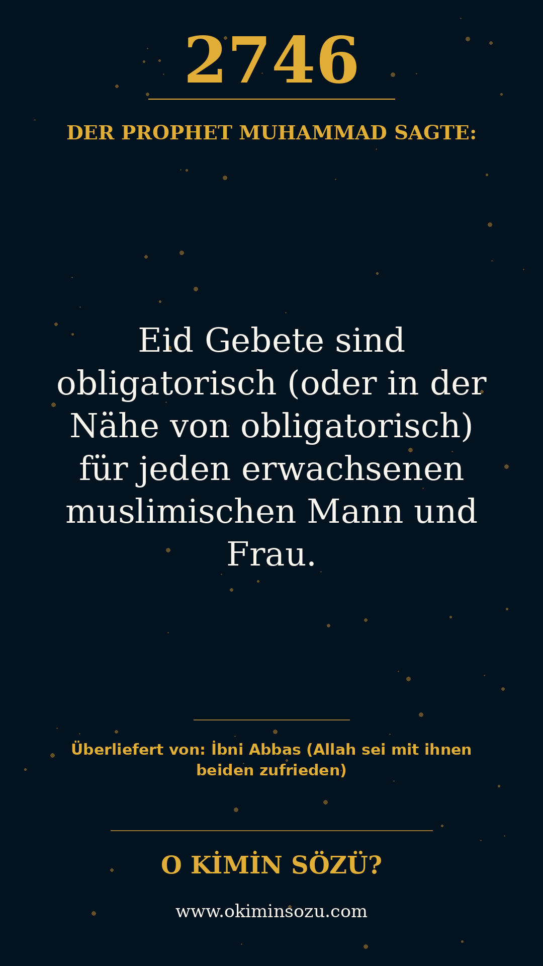 hadith 2746