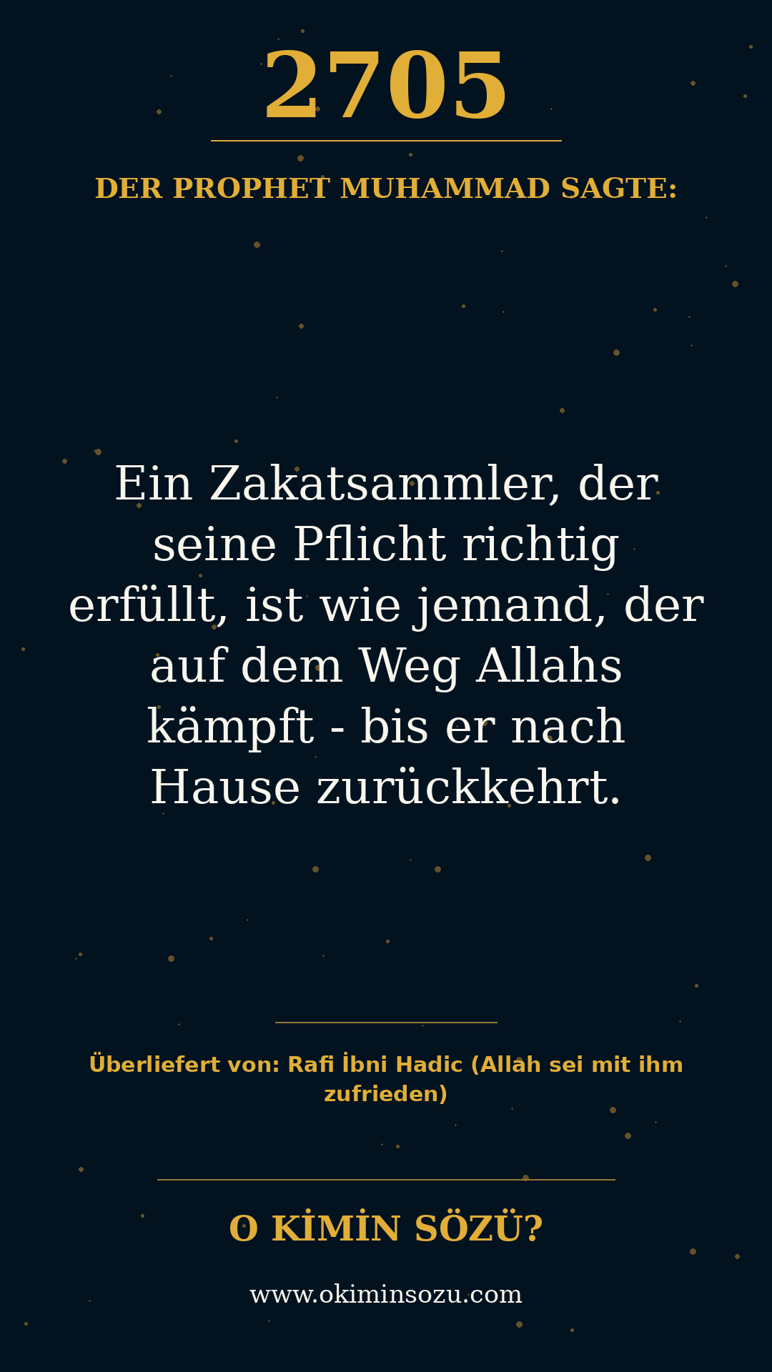 hadith 2705