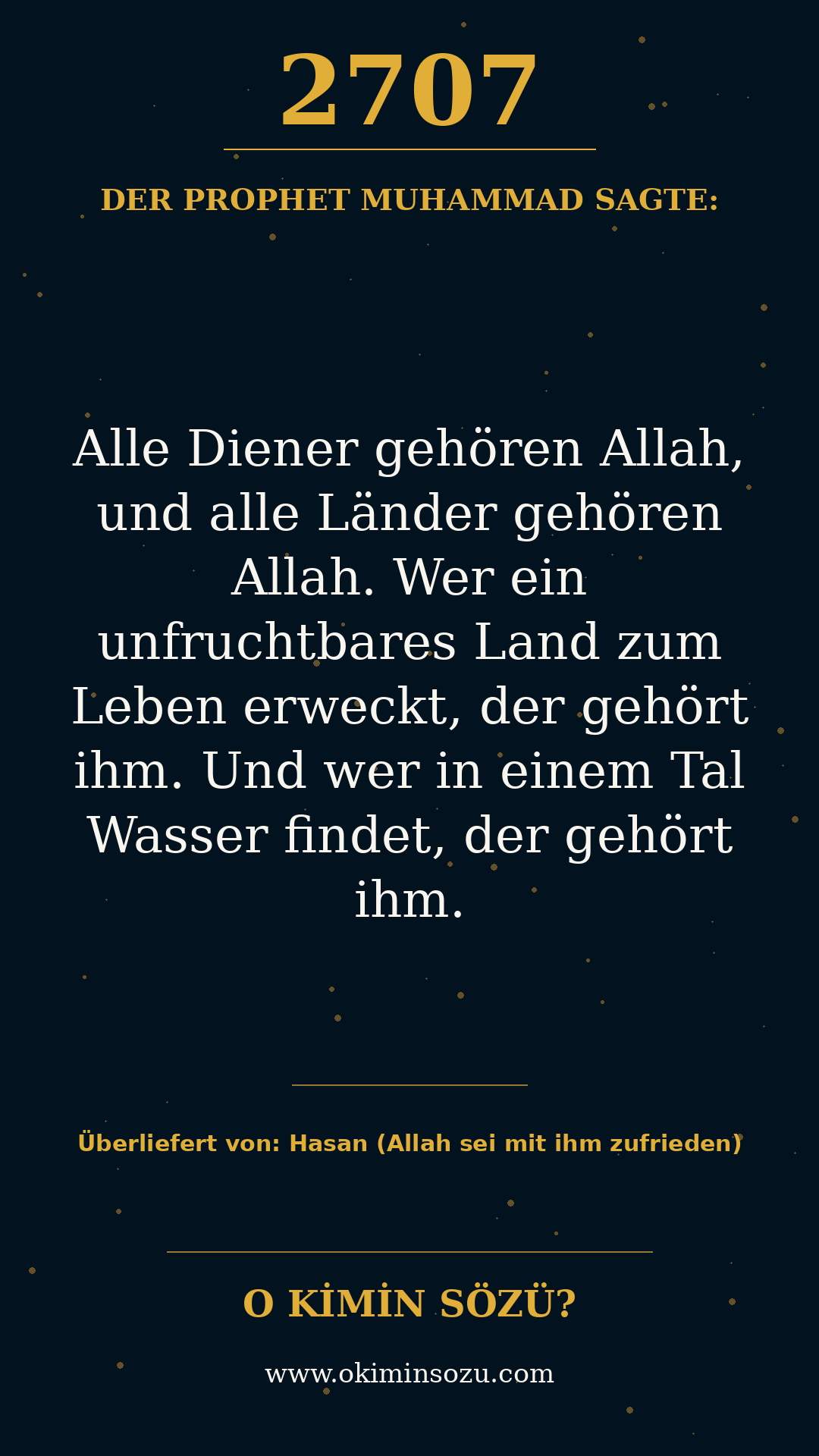 hadith 2707